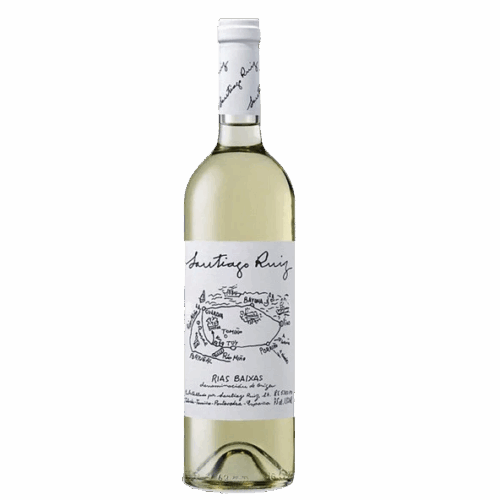 Santiago Ruiz Vino Blanco Español Albariño