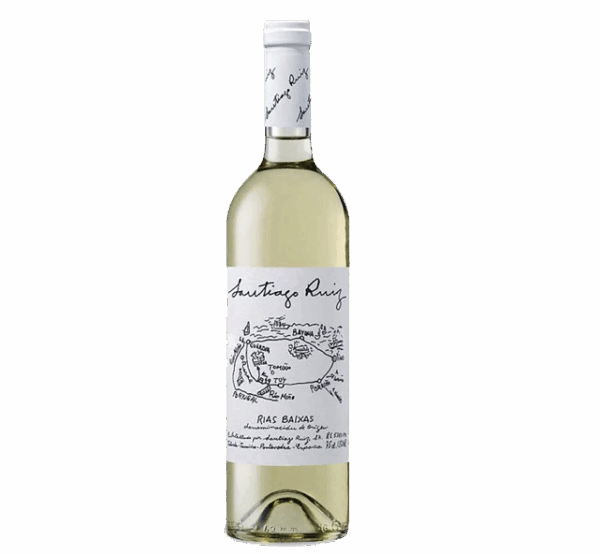 Santiago Ruiz Vino Blanco Español Albariño